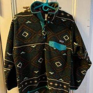 Retro Patagonia Synchilla Snap Pullover